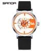 Sanda Reloj de Moda Deportivo Casual Impermeable Luminoso Simple y Ligero Reloj de Cuarzo para Examen Venta al por Mayor de Fábrica