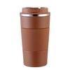 Caneca de Café de Aço Inoxidável 304 para Mulheres, Copo Portátil para Escritório e Carro com Isolamento a Vácuo, Presente Corporativo Personalizado
