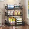 Caixa de Armazenamento de Feijões, Porta-Filtro de Feijões de Mesa Multicamadas de Grande Capacidade, Organizador Multiuso para Armazenamento de Feijões