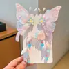 Acessório de Cabeça Hanfu Infantil Estilo Chinês Borboleta Super Fada Estilo Antigo Acessórios de Cabelo Fantasia Menina Clipe de Cabelo com Franja para Performance
