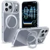 Fundas personalizadas para teléfono móvil transfronterizas adecuadas para Apple 17 Pro Max con soporte de anillo giratorio, Funda protectora magnética Samsung Google