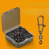 Pasador de anillo de figura de ocho, pasador de señuelo de alta resistencia, conector de anillo de figura de ocho de liberación rápida para pesca, pasador fuerte giratorio