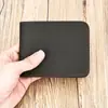 Especializado en Comercio Exterior y Ventas Transfronterizas, Carteras para Hombre Estilo Horizontal, Piel Genuina, Piel de Vaca de Capa Superior, Piel Crazy Horse, Colección de Billeteras Vintage para Monedas