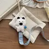 Versión Nueva Coreana Transfronteriza Tela de Dibujos Animados Algodón Relleno Tridimensional Linda Cuadros Cinturón de Almacenamiento para Pasadores Decoración de Habitación Infantil