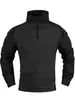 2026 Camuflaje Amazónico para Hombre Ropa Deportiva Transpirable Resistente al Desgaste Militar para Exteriores Parte Superior Uniforme de Combate en Stock para Exportación