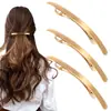 Acessórios de Cabelo Exquisitos Estilo Coreano Novos no Atacado, Presilhas de Mola em Liga, Presilhas Longas para Rabos de Cavalo, Peça Única com Dropshipping