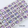 Dongzhou Cristal Gota Pequena Forma de Pera Diamante para Nail Art Cristal K9 de Alta Qualidade Brilho Unha Usável com Joia de Diamante para Nail Art Pilha de Diamante