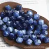 Novas Contas Hexagonais de Imitação Olho de Gato 10mm com Furo Reto para Pulseira Colar DIY Feito à Mão Acessórios Contas Redondas