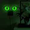 Decoración de Pared Autoadhesiva Luminosa Divertida-Yg083 Ojo de Gato Brillante Personalizado para Sala de Estar y Baño, Venta al por Mayor para Exportación