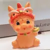 Decoração de Ano Novo Estilo Chinês Fofo Pequeno Fuma Ano do Cavalo do Zodíaco Festival da Primavera Mascote Enfeites de Mesa Criativos Presentes de Reunião Anual