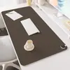 Alfombrilla de escritorio extragrande y alfombrilla para ratón integradas para uso en oficina de escritorio, teclado de portátil, bloc de escritura de cuero, alfombrilla de escritorio para inauguración de casa