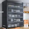 Nuevo Estante de Almacenamiento para Cocina, Gabinete de Almacenamiento de Múltiples Niveles de Pie, Multifuncional para Horno de Microondas, Aparador, Alacena, Gabinete de Almacenamiento