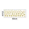 J-010 Van Gogh nuevo simple color sólido estrella habitación infantil decoración de pared pegatina de pared autoadhesiva