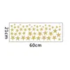 J-010 Estrella Dorada Simple Habitación Infantil Decoración de Pared para el Hogar Pegatina de Pared Pegatina Autoadhesiva Venta al por Mayor Despacho de Aduanas Transfronterizo