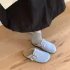 Sandálias Birkenstock Originais de Couro Macio para Mulheres, Novo Estilo Primavera 2026, Mules Fechadas Retro Fofas e Peculiares Inspiradas em Birkenstock, Tendência