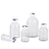 Botella bayoneta transparente en stock botella Xilin botella de farmacia 50ml 100ml botella de medicina vidrio para cuidado de la piel cosmético
