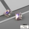 Explosiones de Celebridad de Internet Arte de Uñas Taladro de Pila de Cristal Acabado Súper Flash Corazón Torcido Ovalado Cuadrado Taladro Amor Uña Adorno de Diamantes