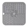 Almofada de Lamber para Pet de Silicone Transfronteiriça Pet Food Appliance Sucker Licking Pad Almofada de Comida Lenta Anti-engasgo Pote de Comida Lenta Almofada de Lamber para Cachorro