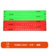 Pulsera láser de PVC desechable personalizada, pulsera de actividades de plástico, billete de identificación para parque infantil