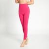 Calça de Yoga Shuangshi Nude Feminina Bumbum de Pêssego Cintura Alta Levanta Quadril Calça Esportiva Fitness Controle de Barriga Calça de Yoga Justa Feminina