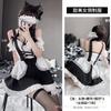 Uniforme de sirvienta de gran tamaño, ropa interior sexy, pasión, coqueteo, cama caliente, tentación, traje de sirvienta