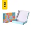 Caja de Avión de Colores Caja de Embalaje Express Cartón Extra Duro para Ropa Interior Ropa Caja de Cartón para Entrega de Comercio Electrónico