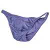 Ropa interior sexy para hombre Tzy054S al por mayor bragas transparentes de seda de hielo bikini pequeño de cintura baja