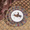 Louça de Porcelana Bone China Pratos Estilo Ocidental Mato Prato Raso 10 polegadas Prato Raso 8 polegadas Venda Direta da Fábrica Caixa de Presente Mesa Desenho Animado