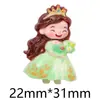 Acessórios de Resina DIY Desenho Animado Joias Versão Q Princesa Cola de Creme Grampo de Cabelo Feito à Mão Capa de Celular Fivela de Sapato Acessórios para Chaveiro