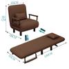 Sofá-cama dobrável Cama de solteiro Apartamento pequeno doméstico Escritório Cama de pausa para almoço Push-pull Telescópica Variável Cama de acompanhamento