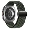 Adequado para (Samsung Watch8) Pulseira de Relógio Fivela Magnética Pulseira de Loop de Nylon Tecido Pulseira de Pulso para Relógio