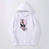 Sudadera Casual Hombre Motosierra Sudadera con Capucha de Forro Polar Sudadera con Capucha de Anime