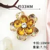 Botões de Punho, Botões de Roupa, Acessórios, Botões de Gola, Botões de Suéter, Strass Floral, Coloridos, Novos, Mais Vendidos, Transfronteiriços