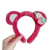 Pulseras de felpa con forma de oruga y estrella de cinco puntas para mujer, mangas anti-humedad, muñequeras deportivas, accesorios de otoño e invierno para niños