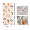 Suministro Exclusivo Transfronterizo de Temu Amazon Shein de Funda Decorativa de Puerta de Habitación Elástica de una Pieza, Cubierta de Puerta Estilo Arcoíris Fácil de Instalar