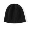 Gorro de cachemira de color liso de moda para mujer, otoño e invierno, nuevo 2023, popular orejeras de lana tejidas retorcidas, bolso informal