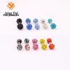 Japão e Coreia do Sul Shambhala bola de diamante completo haltere 4mm titânio aço Moda Feminina pequena orelha unha osso da orelha atacado fornecimento transfronteiriço
