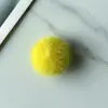 Pompones de Piel de Visón Materiales para Ropa DIY Colgantes Pequeños de Pompones Accesorios para el Cabello Accesorios para Pendientes Bolas de Felpa Bolas Redondas