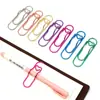 Clip Metálico Creativo para Bolígrafo, Inserto para Bolígrafo de Cuaderno, Accesorios de Papelería de Oficina, Fácil de Transportar, Clip para Papel, Hebilla Multifuncional para Bolígrafo