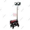 Lámpara de trabajo de elevación automática para entrega a domicilio móvil conveniente reflector HSG1500 con control remoto lámpara de trabajo