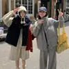 Moda de Otoño 2026 para Mujer Chaleco Corto de Algodón con Capucha y Relleno de Plumas Chaqueta Gruesa Holgada sin Mangas