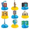Ornamento Decorativo Colmeia Tema Fogo Novo Produto Transfronteiriço Decoração de Festa de Aniversário Arranjo de Ornamentos de Colmeia para Mesa