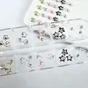 Accesorios Súper Brillantes para Uñas de Aleación con Pentagrama Hueco en Forma de Corazón, Decoraciones de Uñas con Pentagrama Tachonado de Diamantes Coloridos Dulces y Geniales
