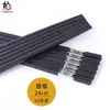Palillos de aleación de alta calidad para hotel, juego familiar de 10 pares, antideslizantes, anti-moho, negros, resistentes a altas temperaturas, desinfección rápida para alimentos y bebidas