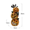 Adornos Personalizados Fiesta de Halloween Manualidades de Resina Adornos Decorativos Lindos Calabaza Divertida Murciélago Adornos de Resina