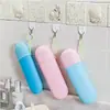 Caixa de Escova de Dentes Colorida, Caixa Portátil de Armazenamento de Escova de Dentes para Viagem, Caixa de Escova de Dentes Conveniente que Pode ser Pendurada em Casa ou em Trânsito