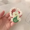 Estilo Japonés Lindo Conejo Oso Diadema Corazón de Niña Banda Intestino Pequeño Banda de Goma Cuerda para el Cabello Todo Fósforo Dulce Cuerda para el Cabello Accesorios para el Cabello