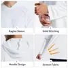 Sudadera con capucha de color liso, manga larga, elástica, protector solar, antiarrugas, para correr, fitness, casual, T70-Lg, fina, de secado rápido, para primavera y otoño