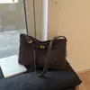 2025 Nova Bolsa de Axila com Textura de Camurça Outono e Inverno Bolsa de Ombro de Camurça Fosca para o Trabalho Moda de Nicho Bolsa de Compartimento Único