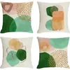 Amazon Novos Produtos Boêmio Novos Produtos Fronhas de Linho Estampadas Decoração de Sofá Nórdica Abstrata Venda Direta da Fábrica